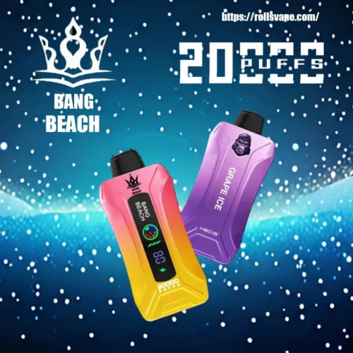 bang beach 20000 20k bouffées vape cigarette électronique jetable