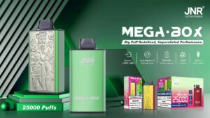 jnr mega box 25000 puffs svapo monouso | sigaretta elettronica a doppia bobina in rete con porta di tipo c