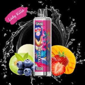 uwin crystal 10000 puffs vape usa e getta | luci rgb sigaretta elettronica con porta tipo c - Opzioni nicotina: 0%, 2%, 3%, 5% Puffs: fino a 10000 puffs Capacità e-liquid: 18 ml Bobina a rete: 1,0Ω Batteria ricaricabile: 650 mAh Luci RGB 15 gusti confezione: 10 pezzi/scatola